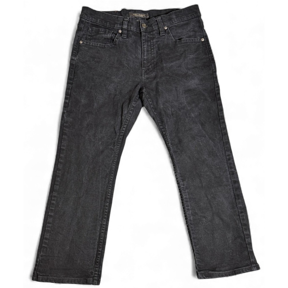 Cody James Rooted Heritage Jackson Jeans Mens 34x30 Black Denim Night Rider Wash